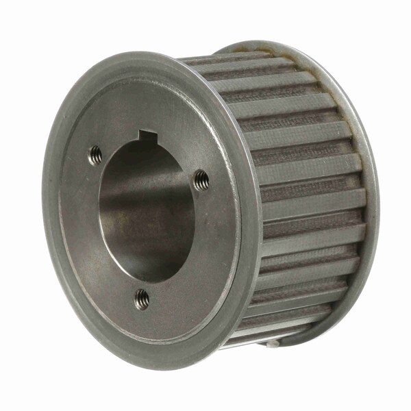 Steel Bushed Bore Gearbelt Pulley, 26HP200